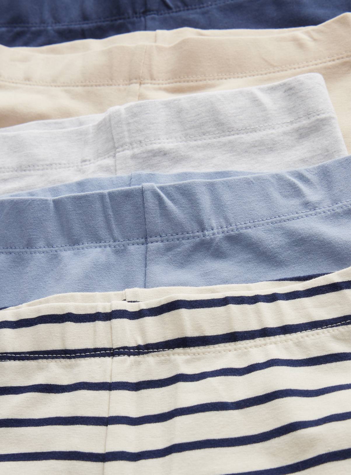 Blue & Striped Leggings 5 Pack 11 years - Image 2